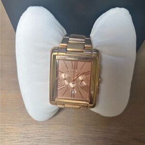 Michael Kors Two-Tone Gold Watch